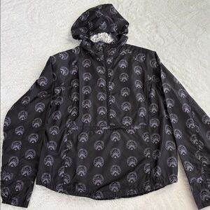 Oiselle April Showers with Oiselle Crest Anorak NWOT Size Medium